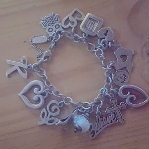 James Avery charm bracelet.
